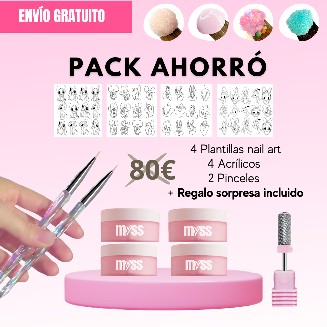 KIT BASÍCO ACRÍLICOS + REGALO SORPRESA