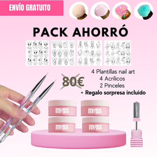 KIT BASÍCO ACRÍLICOS + REGALO SORPRESA